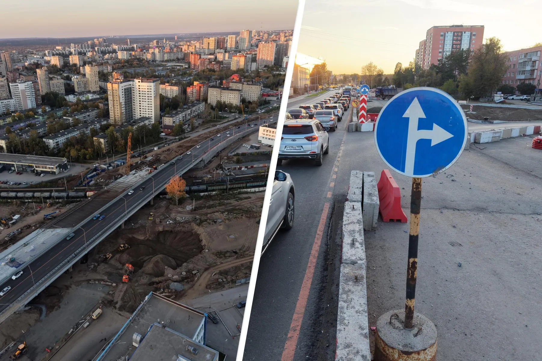 В Перми 1 ноября откроют проезд под обновлённым путепроводом на шоссе Космонавтов